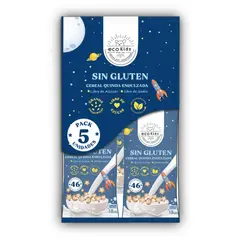 ECOVIDA - Pack Cereal Endulzado Sin Gluten 5 x 18 g