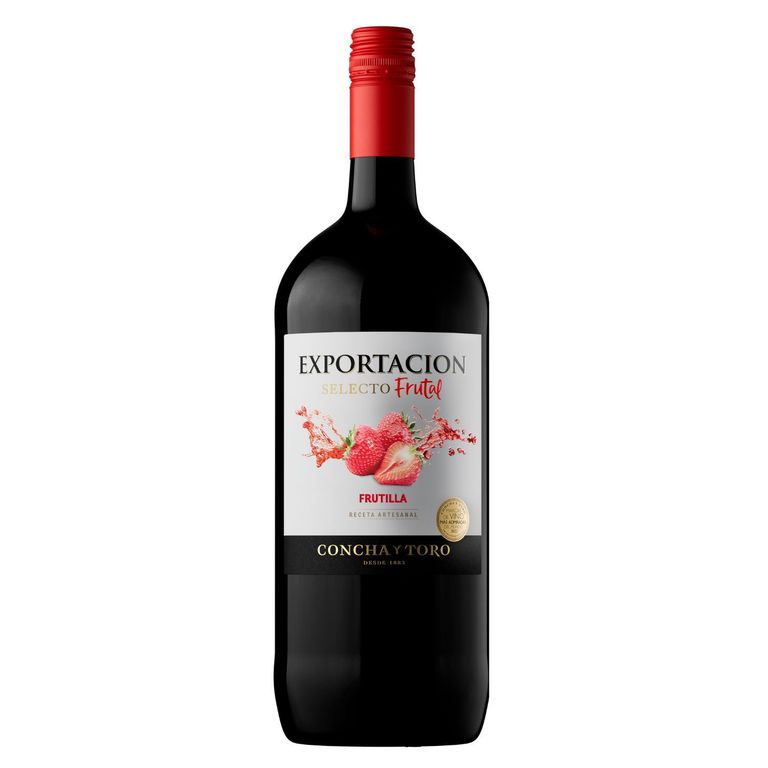 Cóctel de Vino Exportación Selecto Frutilla 8.2° 1500 cc