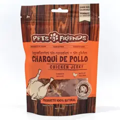 PETS AND FRIENDS - Snack para Perro Charqui de Pollo Pets & Friends 100 g