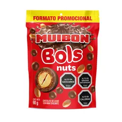 MUIBON - Chocolate Bols Maní Crocante 90 g