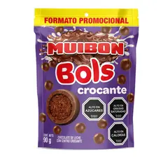 MUIBON - Chocolate Bols Arroz Crocante 90 g