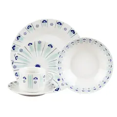 CASA JOVEN - Porcelana 20Pz Flores