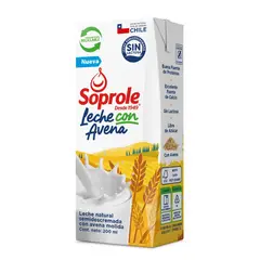 SOPROLE - Leche Semidescremada con Avena 200 ml