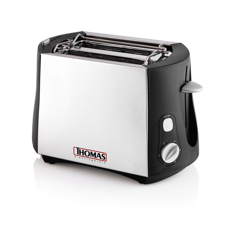 TOSTADOR ELECTRICO 2 PANES TH-120 NEG THOMAS