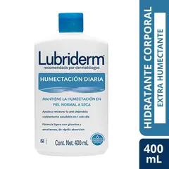 LUBRIDERM - Crema Humectación Diaria 400 ml