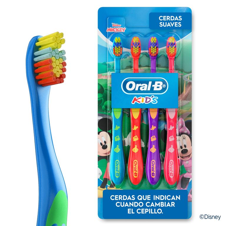 Cepillo de Dientes Disney Kids Oral B Un 1 X 4 UN