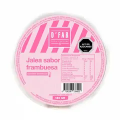 D'FAB - Jalea Sabor Frambuesa 180 g