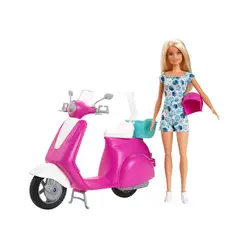 BARBIE - BARBIE CON MOTONETA