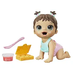 BABY ALIVE - Muñeca Baby Alive Hora De Comer - Cabello Castaño