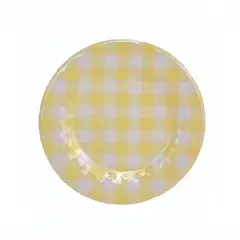 CASA JOVEN - Plato Melamina 20 cm Checkers