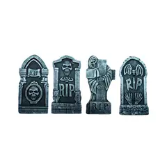 CARNAVAL - Set 4 Lápidas 21X42Cm