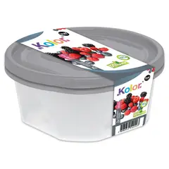 KW - JUEGO 2 CONTENEDORES REDONDOS 210ML