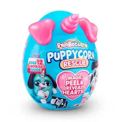 RAINBOCORNS - Huevo Gde Puppycorn Rescue Rainbocorns