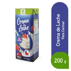 TOTTUS - Crema de Leche Natural Tottus 200 ml