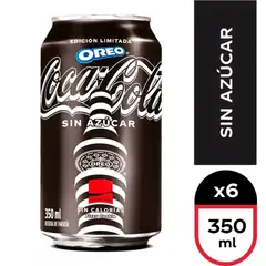 COCA COLA - SIXPACK BEBIDA OREO COCA COLA 350 ML