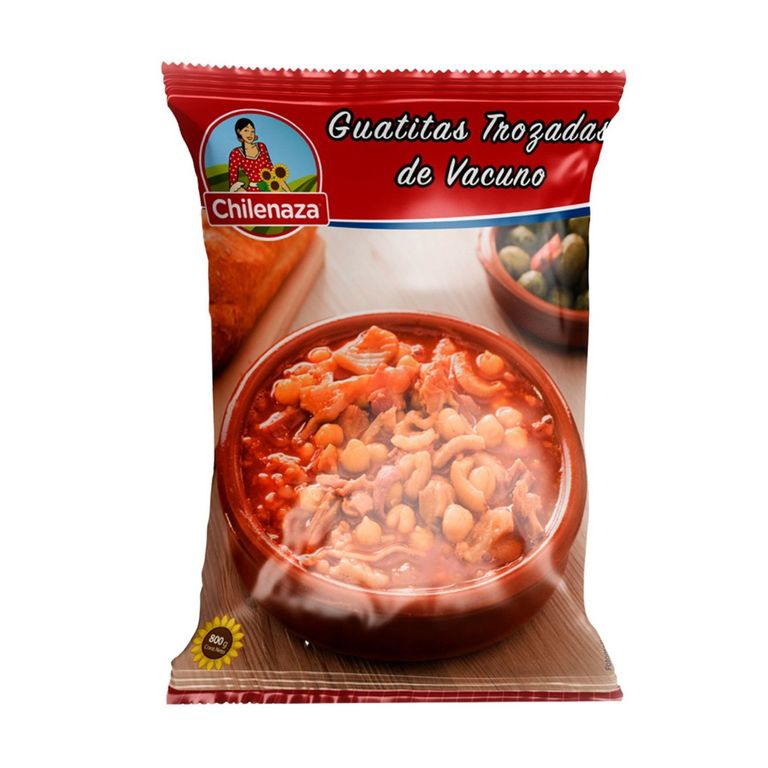 Guatitas de Vacuno Trozadas Chilenaza 800 g - Tottus - $5.990