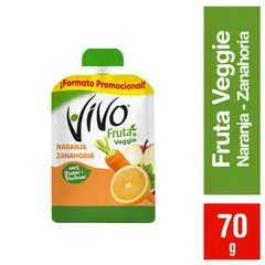 VIVO - Compota Veggie Naranja y Zanahoria Vivo 70 g