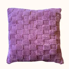 CASA JOVEN - Cojin Deco Sherpa Cuarzo 45X45Cm