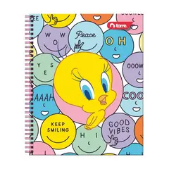TORRE - Cuaderno Universitario Tweety 7Mm 100Hjs