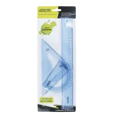 NEOLITE - Set Geometría Zurdo 30Cm 3Pzs