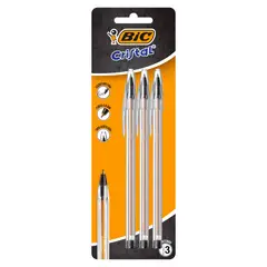 BIC - Lápiz Fino 3 Negros Bl-3