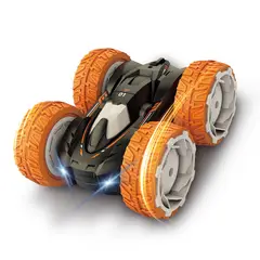 FUQI TOYS - Radio Controlado Acrobático Doble Cara Blanco/Naranjo