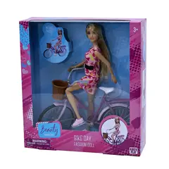 KIDS`N PLAY - Muñeca Fashion Bike Day