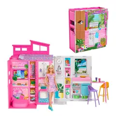 BARBIE - Casa de Muñecas Glam con Muñeca