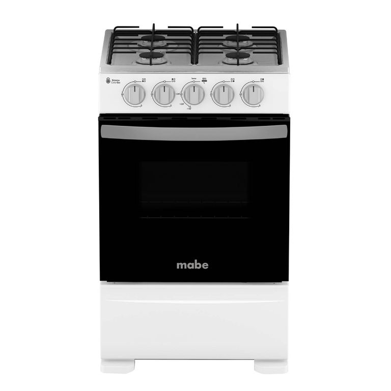 COCINA 4 QUEM HORNO 61LT CMC20ABX-7 BLANCO MABE