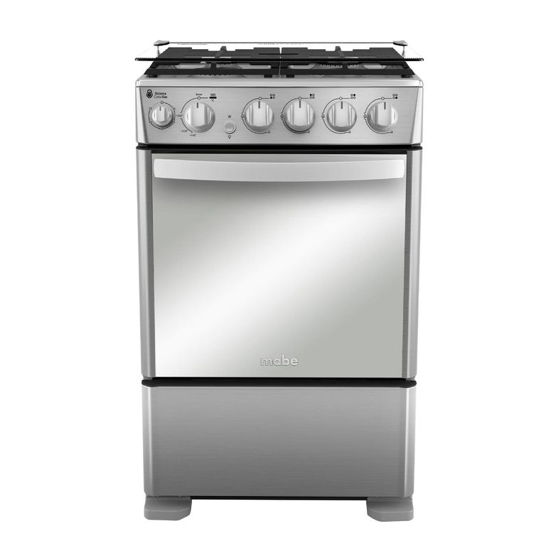 Cocina 4 Quem Horno 73Lt Cmc5540Fx1 Inox Mabe