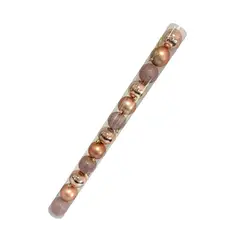 CASA JOVEN - SET 12 ESFERAS  ROSA 6 CM