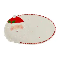 CASA JOVEN - PLATO OVALADO CERAMICA SANTA 36 CM