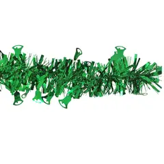 CASA JOVEN - GUIRNALDA TINSEL CAMPANA VERDE 2 MTS