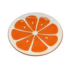 CASA JOVEN - Plato Naranja 20 Cm Mercadito
