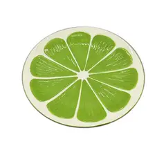 CASA JOVEN - Plato Limon Verde 20 Cm Mercadito