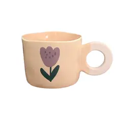 CASA JOVEN - Mug Flor Amarilla 285 Ml Hello Spring