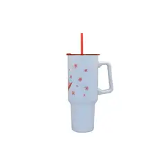 PET FLOWERS - Mug Térmico 40 Oz Pet Flowers