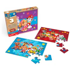SPIN GAMES - Paw Patrol 3 Puzzles De Madera