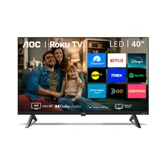AOC - Smart TV 40" FHD Roku 40S5045