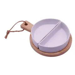 CASA JOVEN - SET BOWL DIVISION CON BANDEJA APERITIVO 16 CM