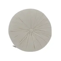 CASA JOVEN - Cojín Velvet Redondo Beige 40 Cm