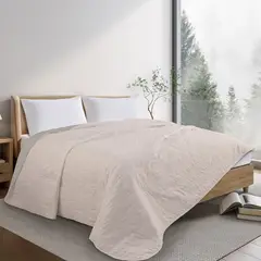 CASA JOVEN - Quilt Mara Taupe 2 Plazas