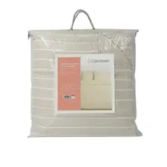 CASA JOVEN - Cubrecama Lara 2 Plazas Beige