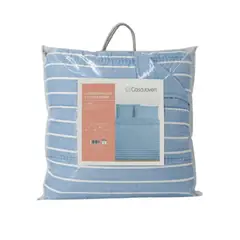 CASA JOVEN - Cubrecama Lara 2 Plazas Denim