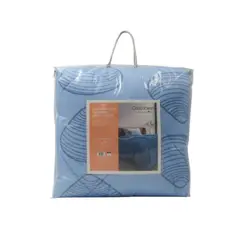 CASA JOVEN - Plumón Vera Estampado Denim 1.5 Plaza