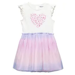 REDWOOD - Vestido Tul Brillos Niña