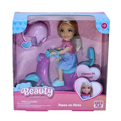 KIDS N PLAY - Muñeca Mini Fashion Moto