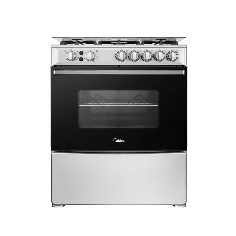 COCINA 5 QUEMADORES MFO-MG30ACQSL SILV MIDEA