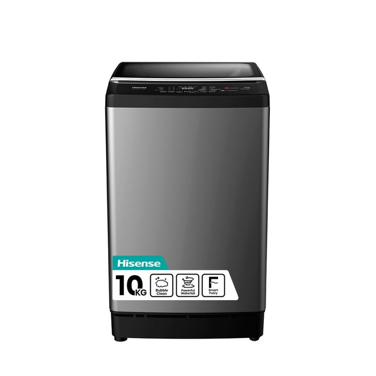 Lavadora 10Kg Wt3J1023Ut Titanium Grey Hisense