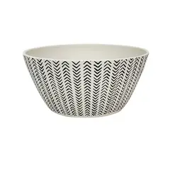 DECOGREEN - BOWL REDONDO BIOBAMBOO 15X7 CM FLECHAS